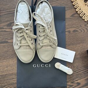Gucci Light Beige Casual Sneakers